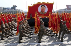 Corea del Nord - parata per i 65 anni della Repubblica