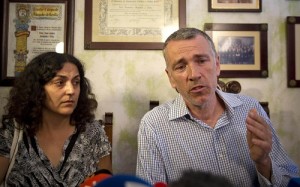 I genitori di Ashya King in conferenza stampa a Siviglia