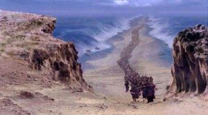 Mosè separa le acque